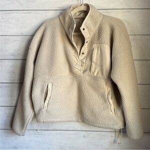 Wilo the Label Fleece Pullover Sweater